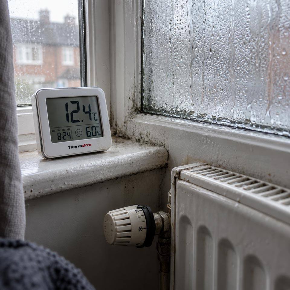 Broken heating in social housing